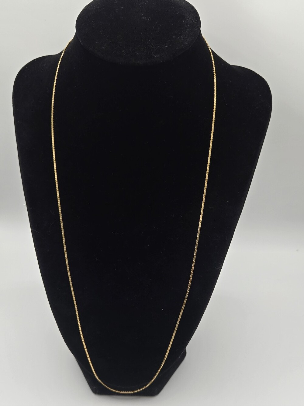 Gold Plated Box Chain Necklace